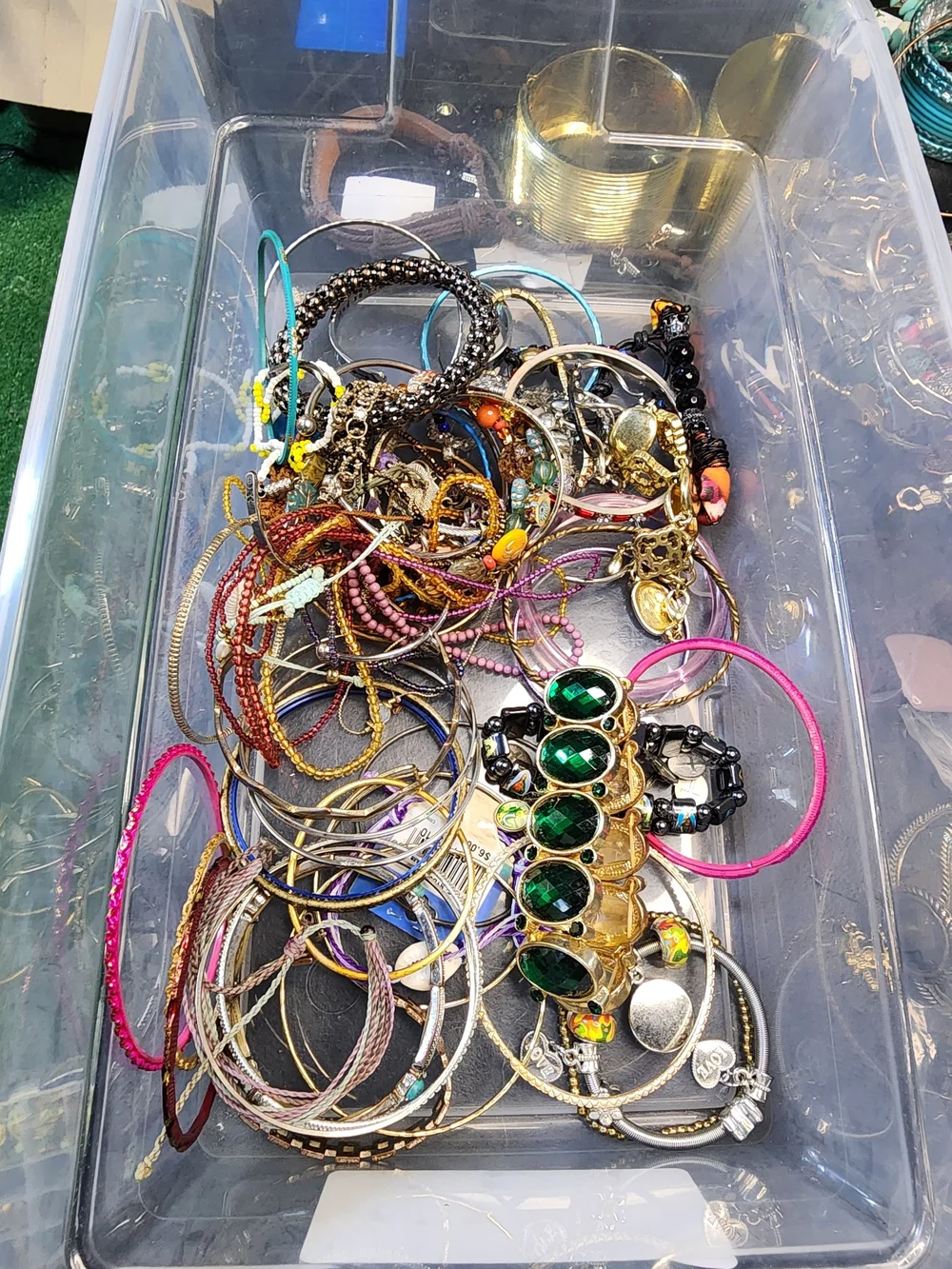 1lb Multi-Color  Bracelet and Bangle Set May Or May Not Have Matches